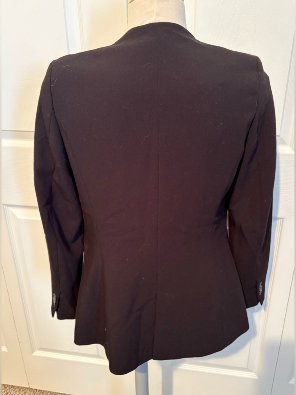 Zara Black Open Front Women's Blazer - Picture 2 of 5